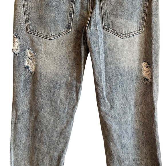 One by One Teaspoon Awesome Baggies Distressed Jeans Light Wash Size 28 - Picture 10 of 16
